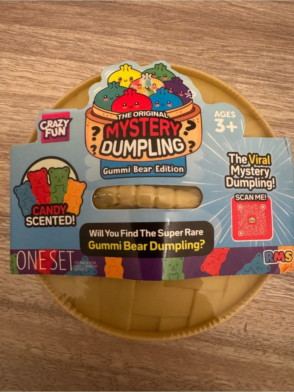 Mystery Dumpling  Pork Bun, Gummi Bear & Spooky Glow Edition. Set of 3. NEW